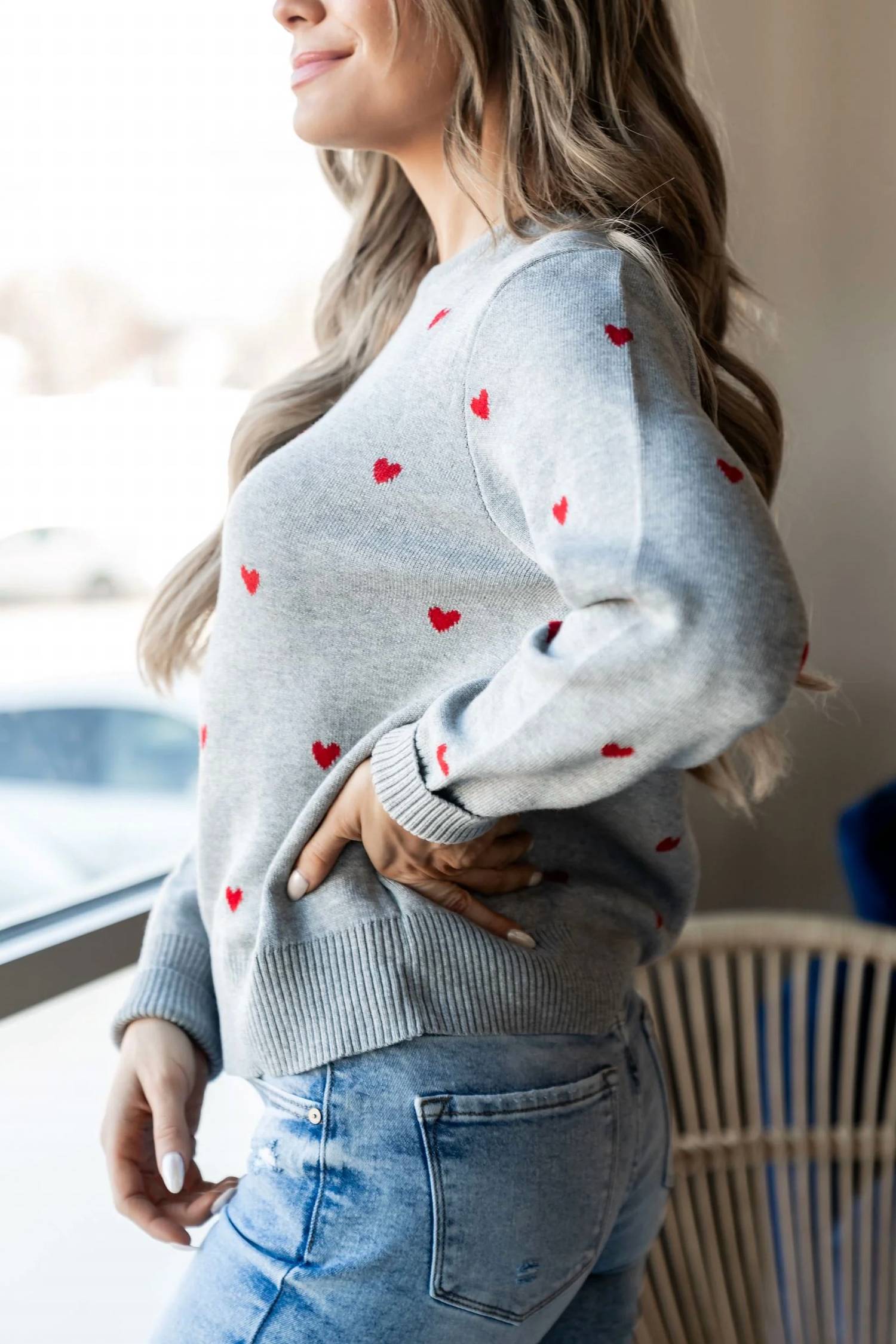 Ampersand Ave - Heart Sweater