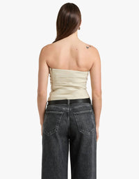 Shona Joy - Kasbah Strapless Draped Bodice Top