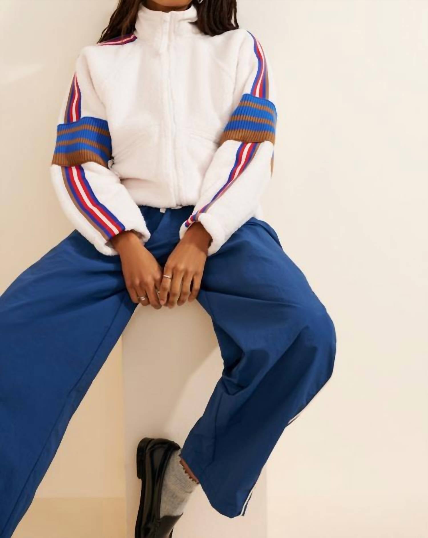 Free People - Mountain High Sporty Logo Sweatshirt