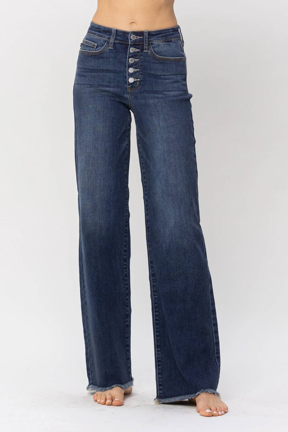 Judy Blue - Women's Charleston Wide Leg Jeans