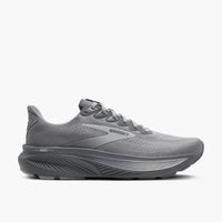 BROOKS Men's Ghost 17 Running Shoes in primer gray oyster mushroom 2 - men's shoe - detail view
