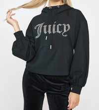 Juicy Couture - Big Bling Balloon Sleeve Hoodie