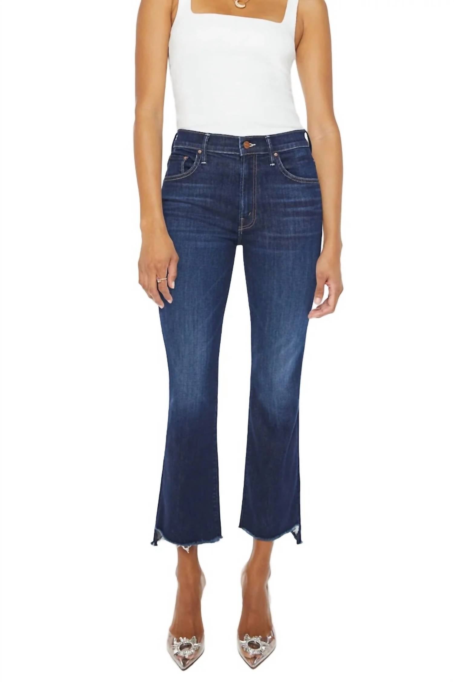 Mother - Insider Crop Step Fray Jeans