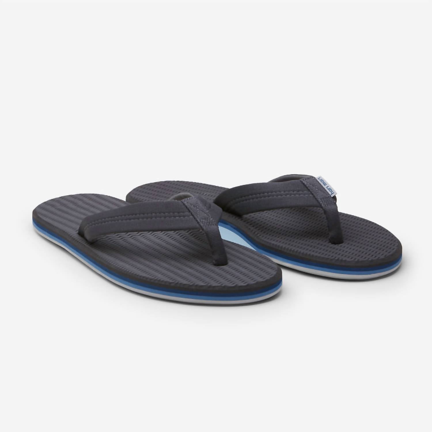 hari mari Men's Dunes Flip Flops in dark charcoal - men's sandal - view 4