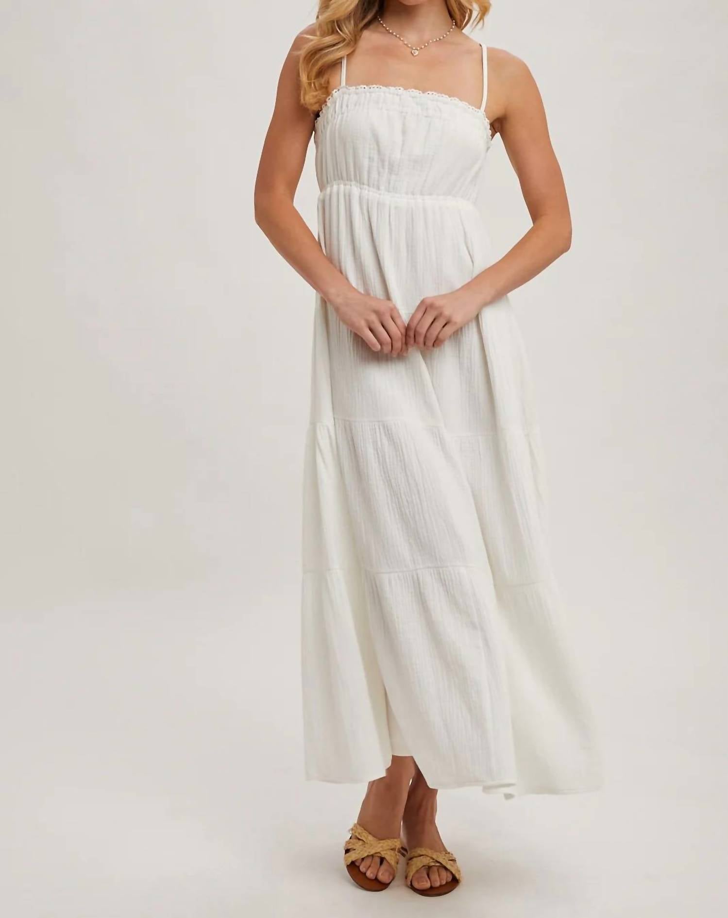 Bluivy - Tiered To Perfection Midi Dress