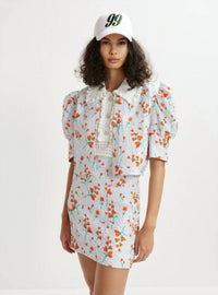 Essentiel Antwerp - Puff Shoulder Crop Jacket