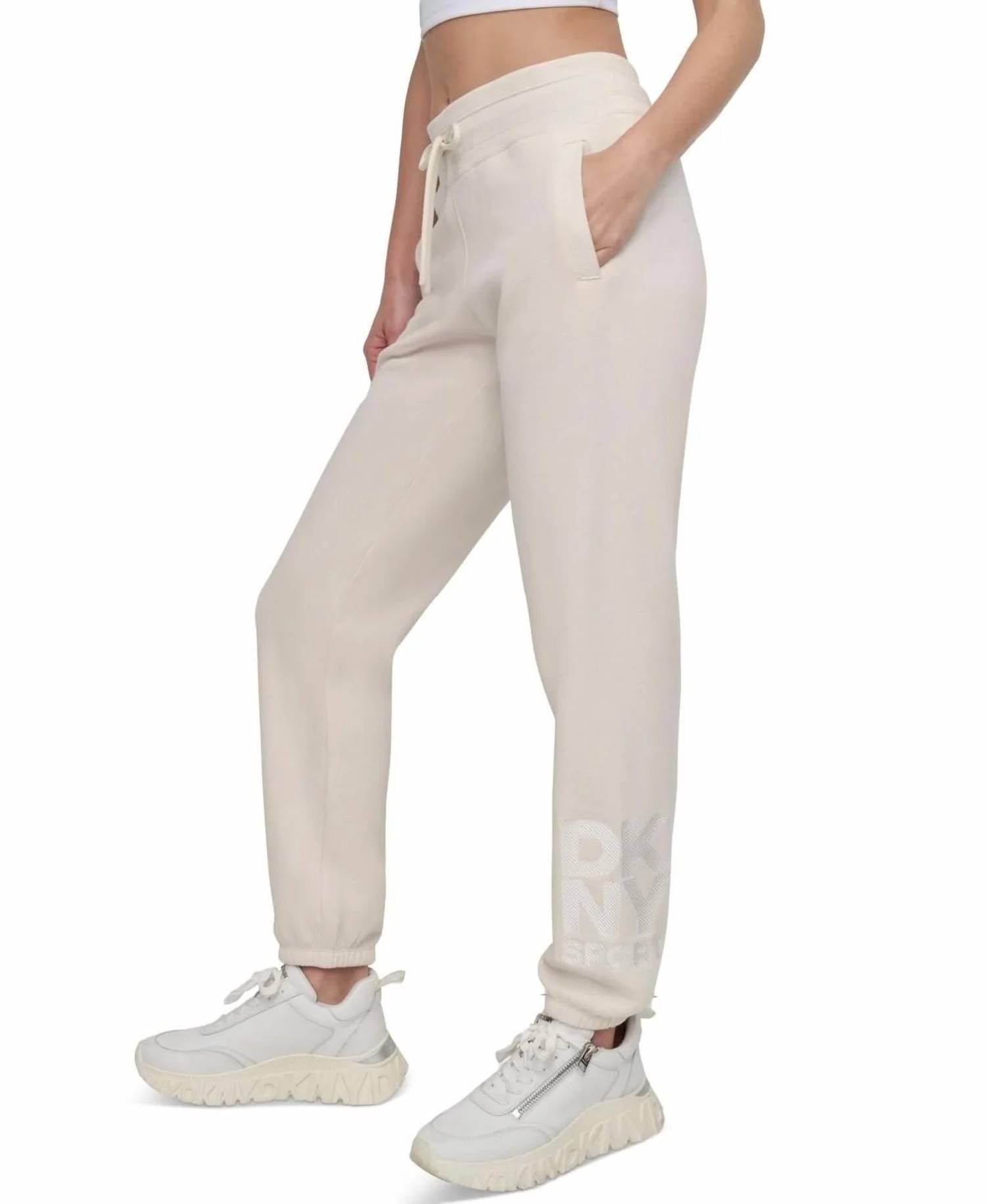 Dkny - Embroidered-logo Jogger
