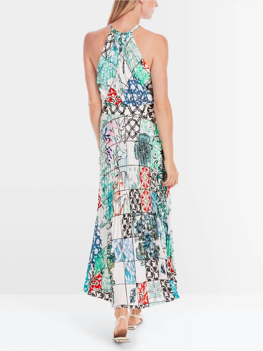 Marc Cain - Pleated Midi Skirt With Print