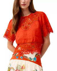 Marie Oliver - Kourt Linen Top