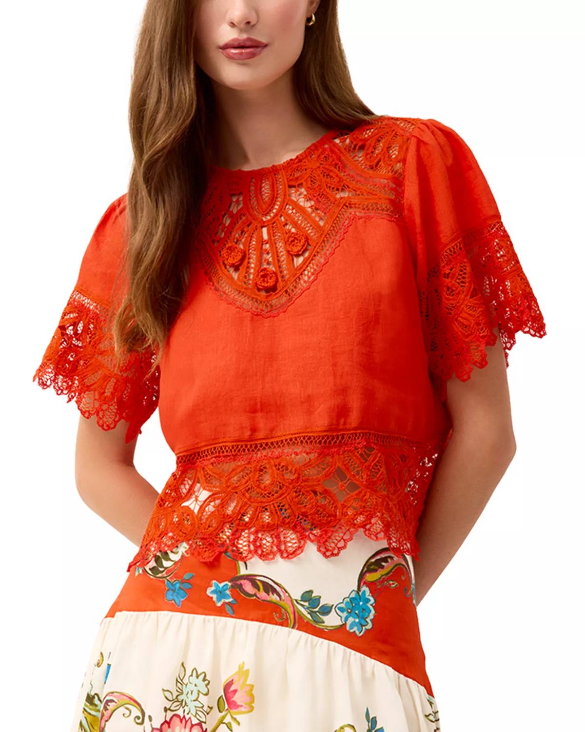 Marie Oliver - Kourt Linen Top