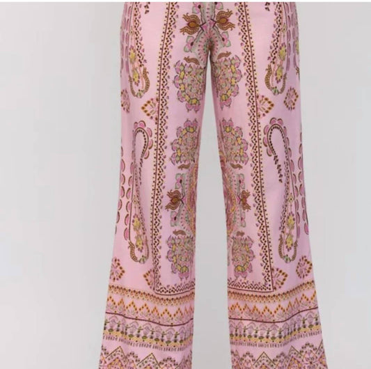 Fate - Boarder print pants