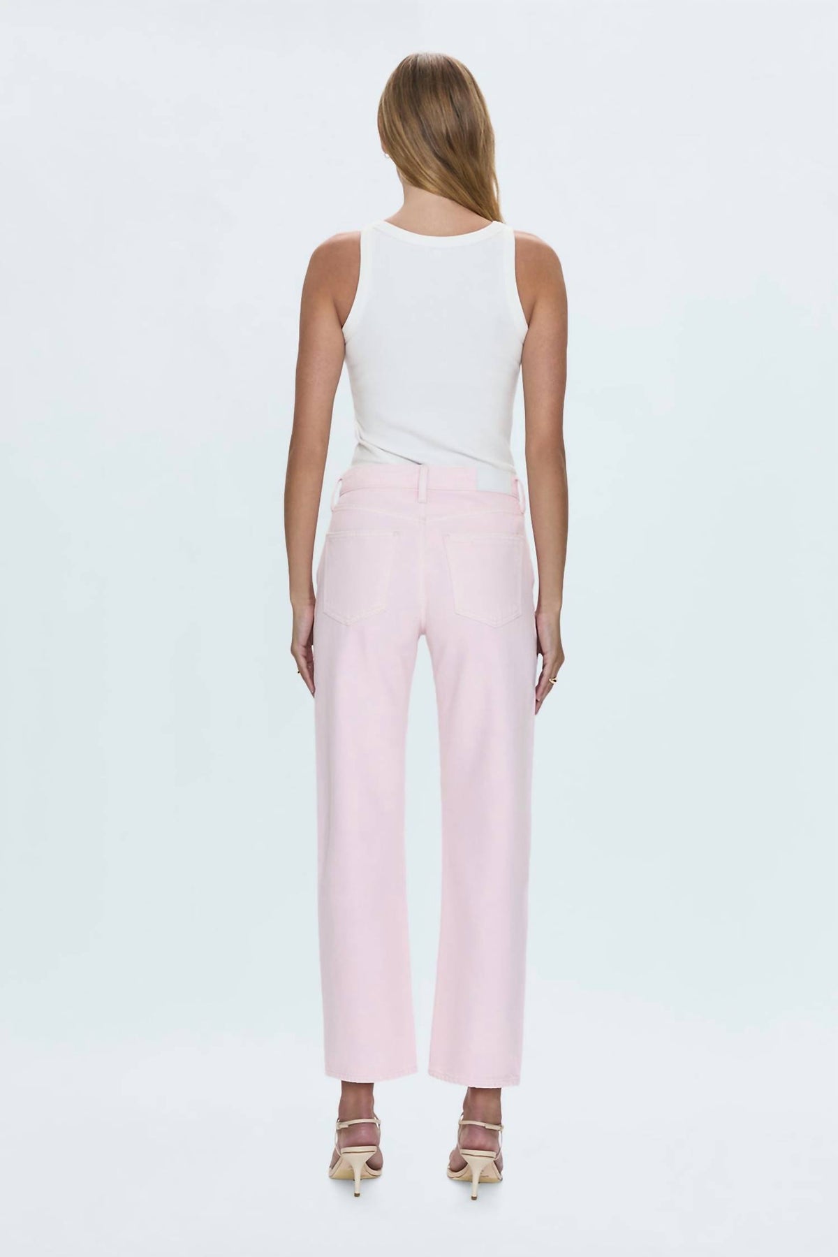 Pistola - Lexi Mid Rise Bowed Straight Jean