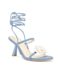 Alohas - Women's Kendra Bloom Denim Sandals
