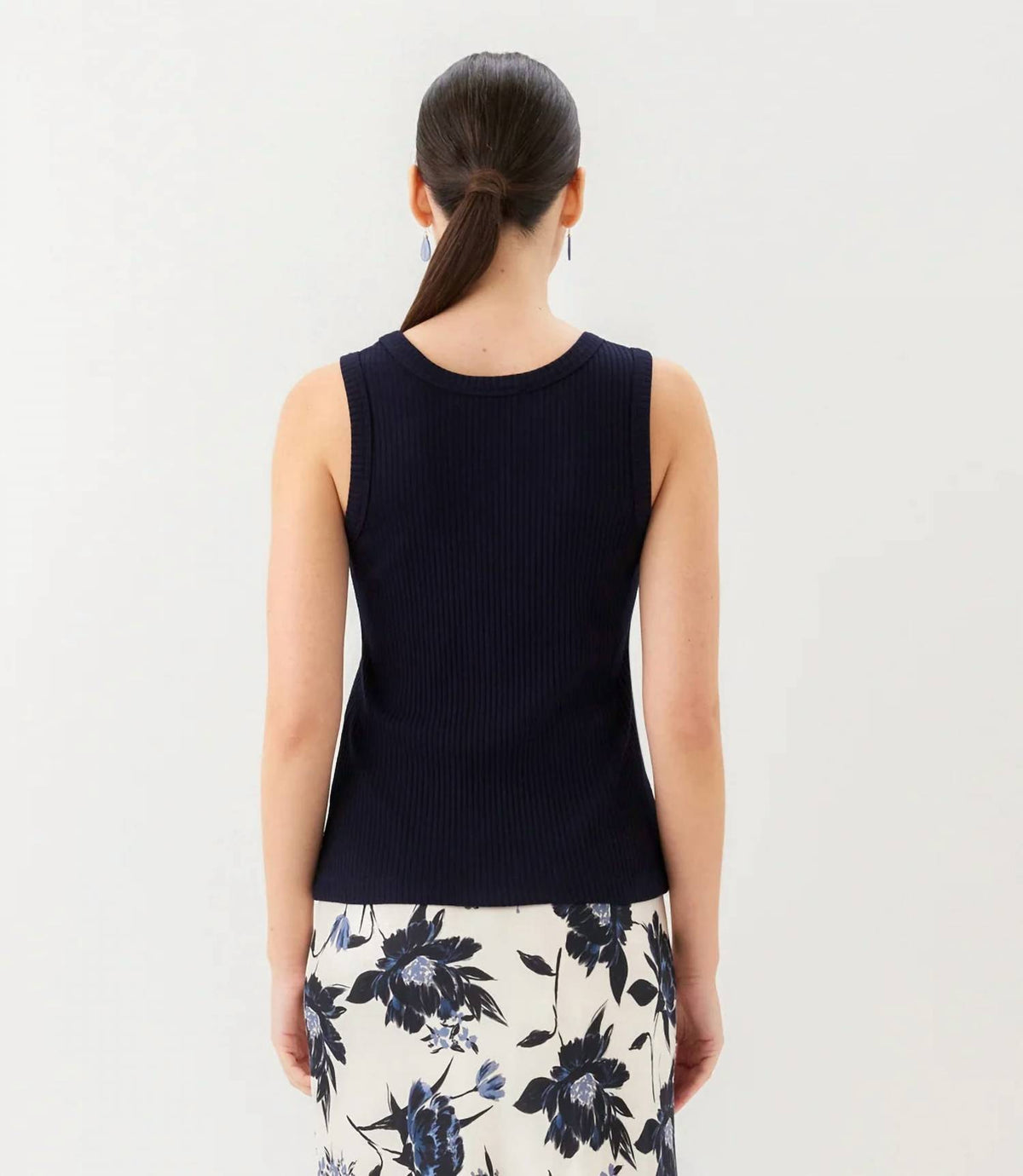 Karen Kane - Ribbed Scoop Neck Tank Top