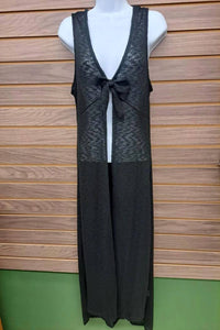 Shop Basic - Women's Sleeveless Tied Cover Up