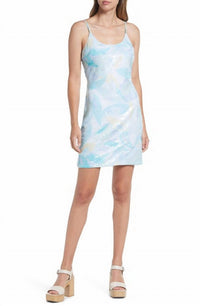 Btfl-Life - Lucile Sequin Floral Slip Dress