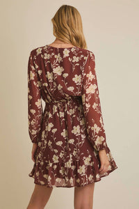 Gilli - Long Sleeve Ruffle Mini Dress