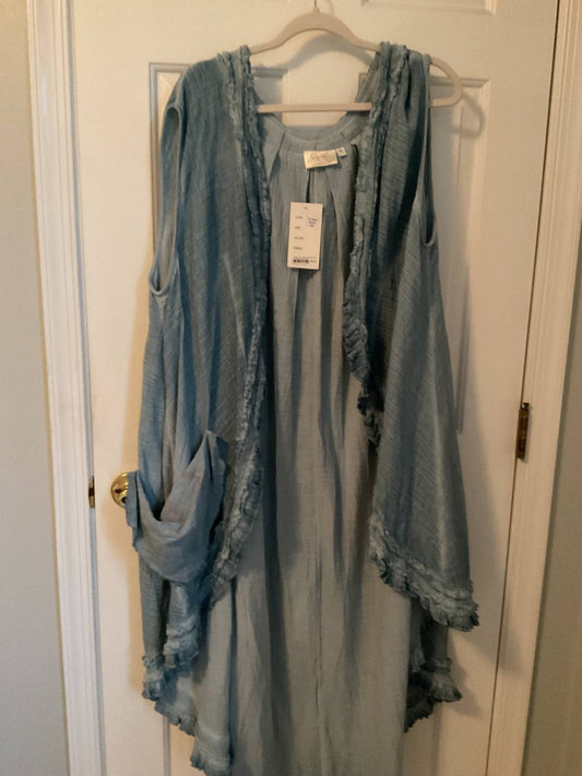 Paperlace - Women's Washed Flare Vest