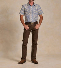 Schaefer Outfitter - Short Sleeve Vintage Cotton Pearl Snap Shirt