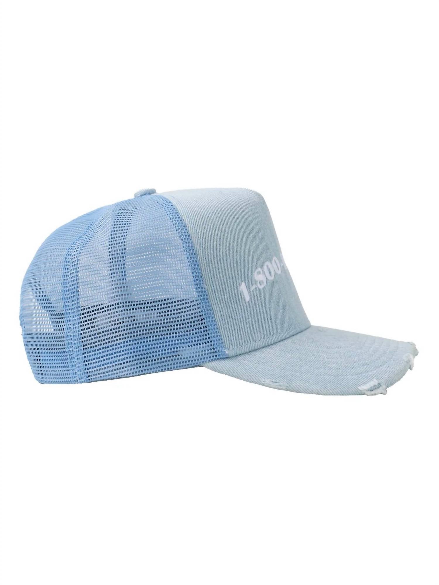 Boys Lie - Denim 1-800 Heart Trucker Hat