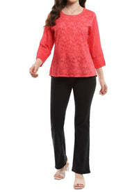 Parsley & Sage - Natalie Three Quarter Sleeve Top