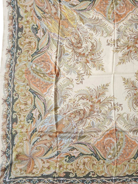 Etro - Women's Paisley & Floral Wool Blend Sheer Shawl Scarf