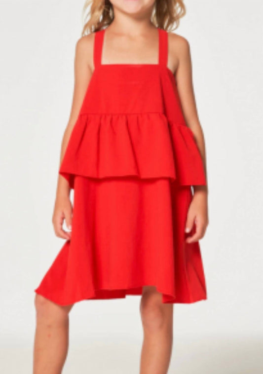 Chaser - Girls' Coastal Cloth Flouncy Sundress