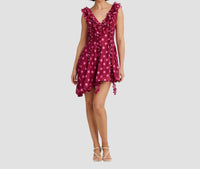 Aston Studio - Bianca Asymmetric Mini Dress