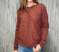 Charlie B - Manchester Animal Print Sweater