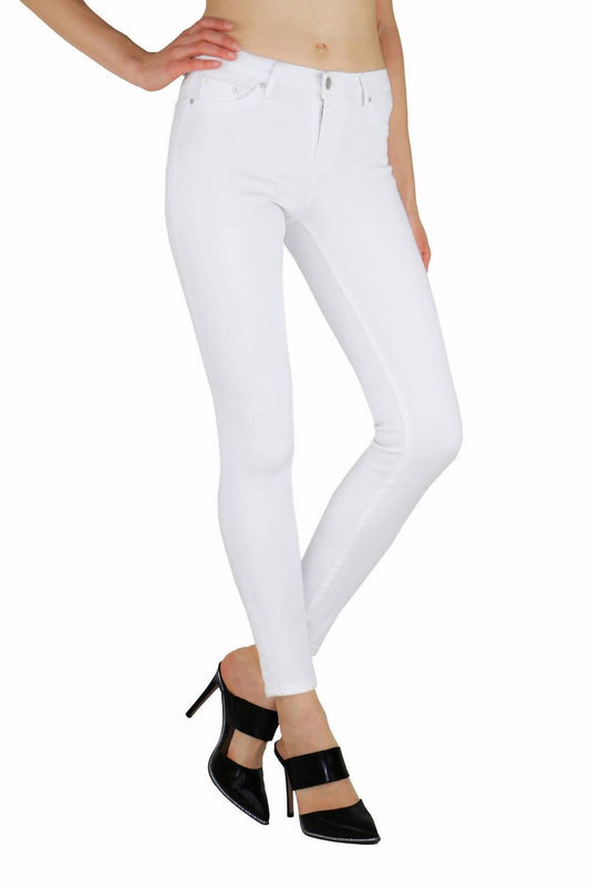 Tractr - Diane Basic Mid Rise Skinny Jean