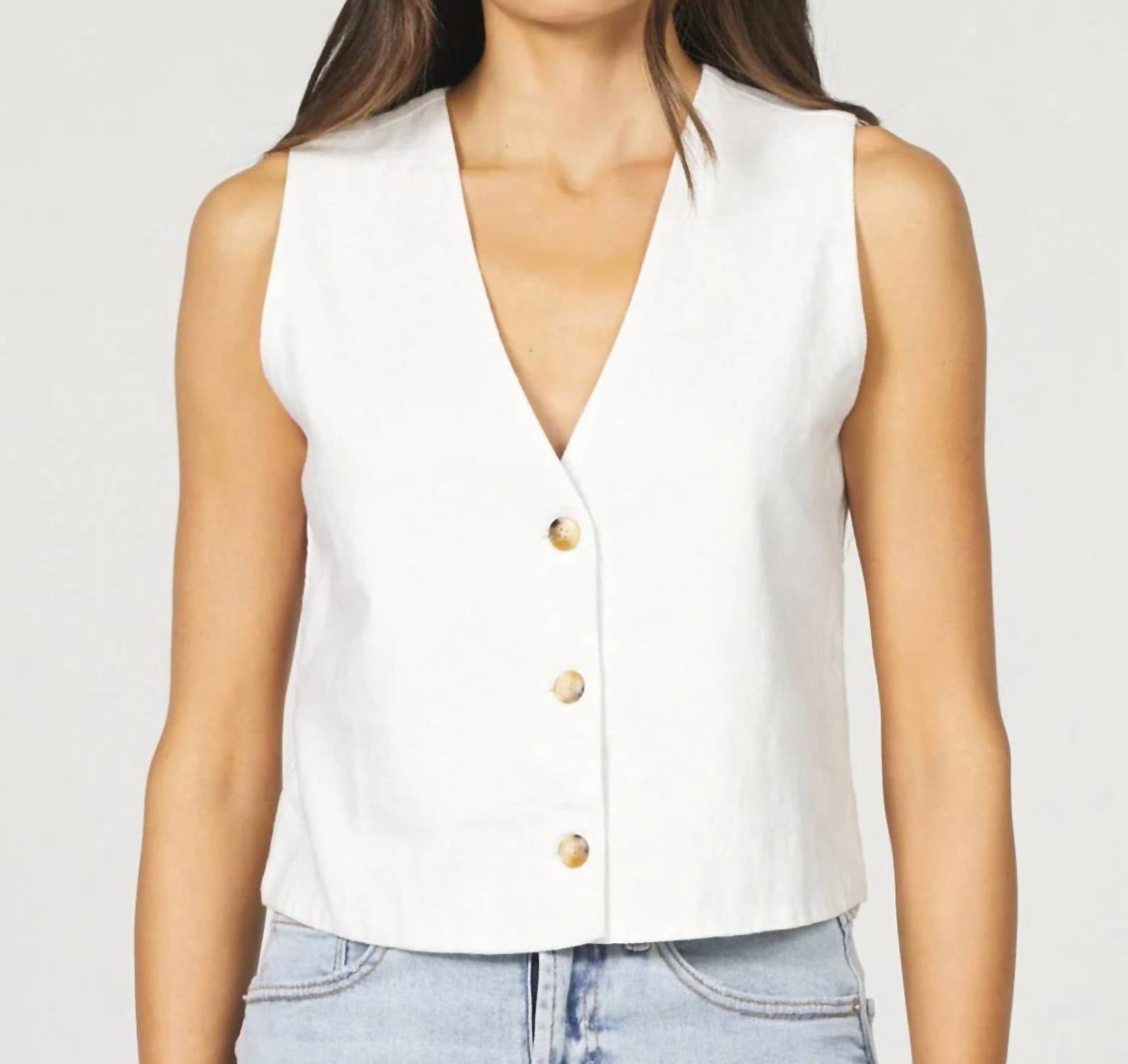 Dear John Denim - Gilet Button Up Vest