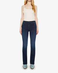 Mother Mid Rise Smokin Skimp Flared Leg Jeans in karaoke in kyoto - women's jeans