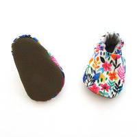 Cabooties - Baby Spring Floral Moccasins