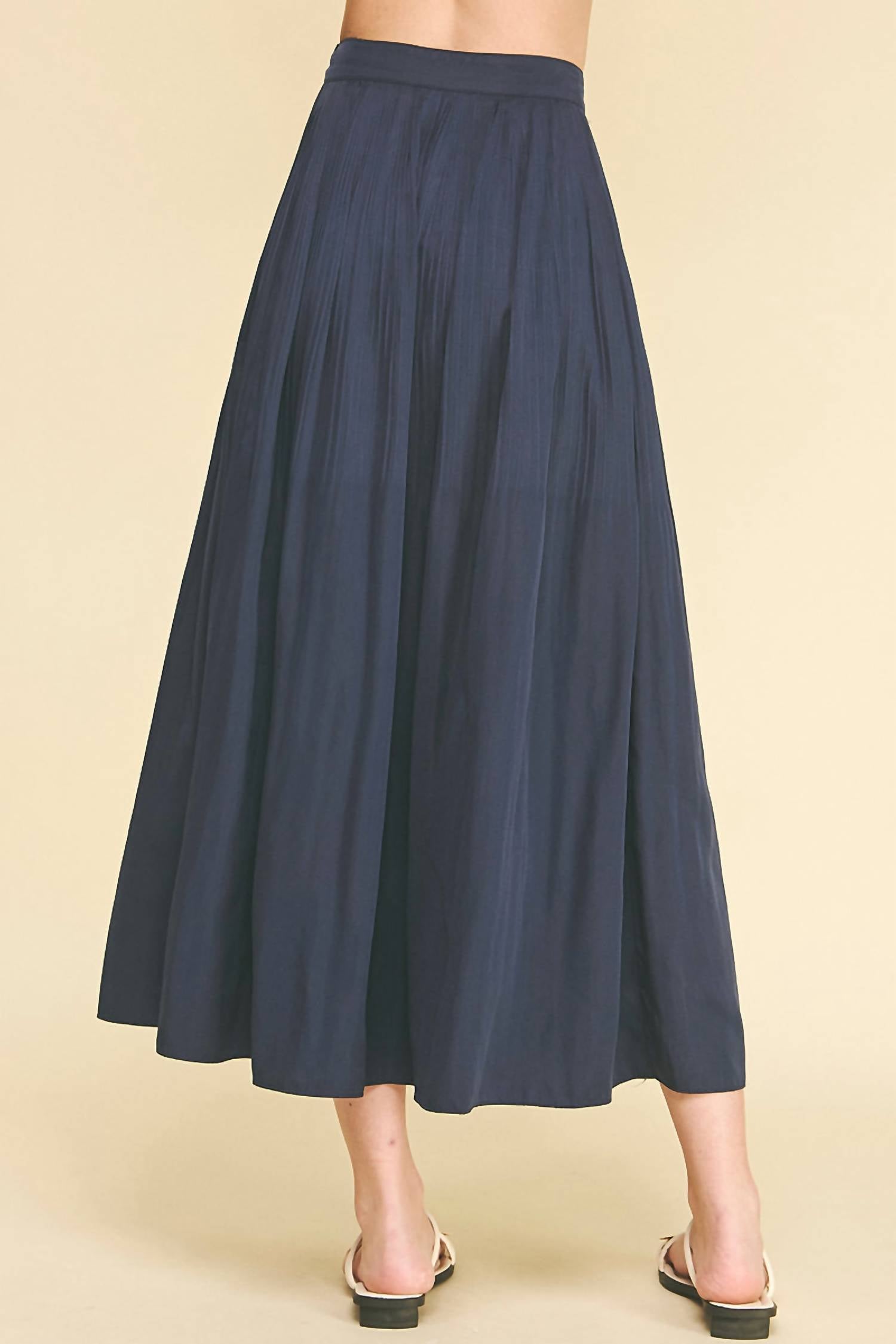 Pinch - Flowing A-line Skirt