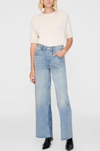 ANINE BING Manon Jean in tux blue - women's jeans