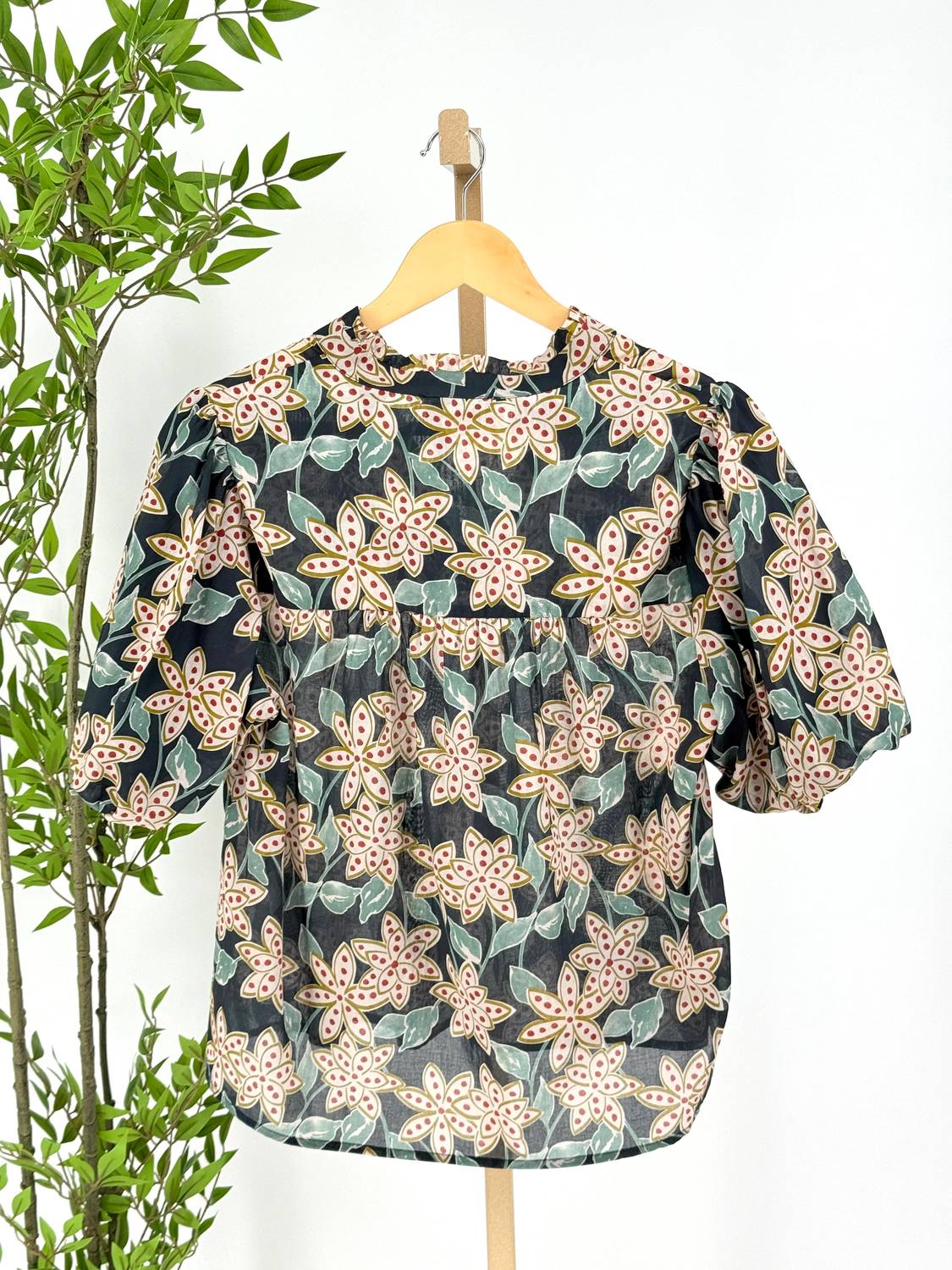 Thml - Women's Wildflower Whim Mesh Top
