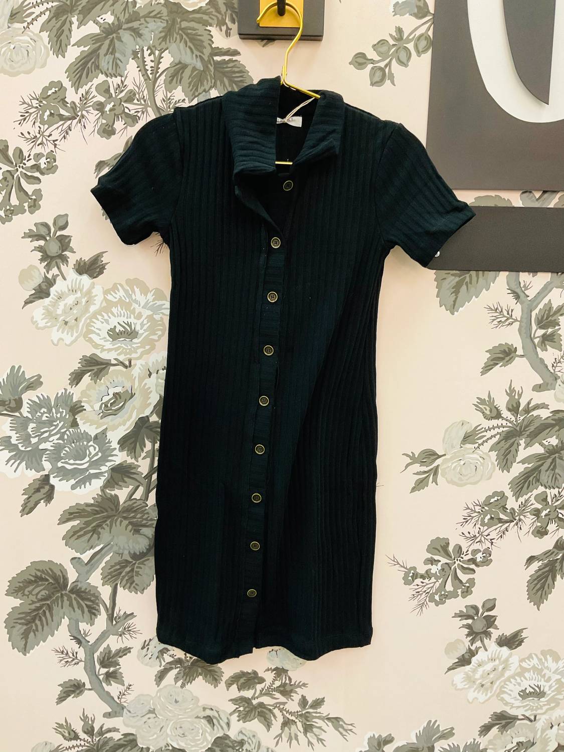 Project Social T - Hideaway Button Rib Mini Dress
