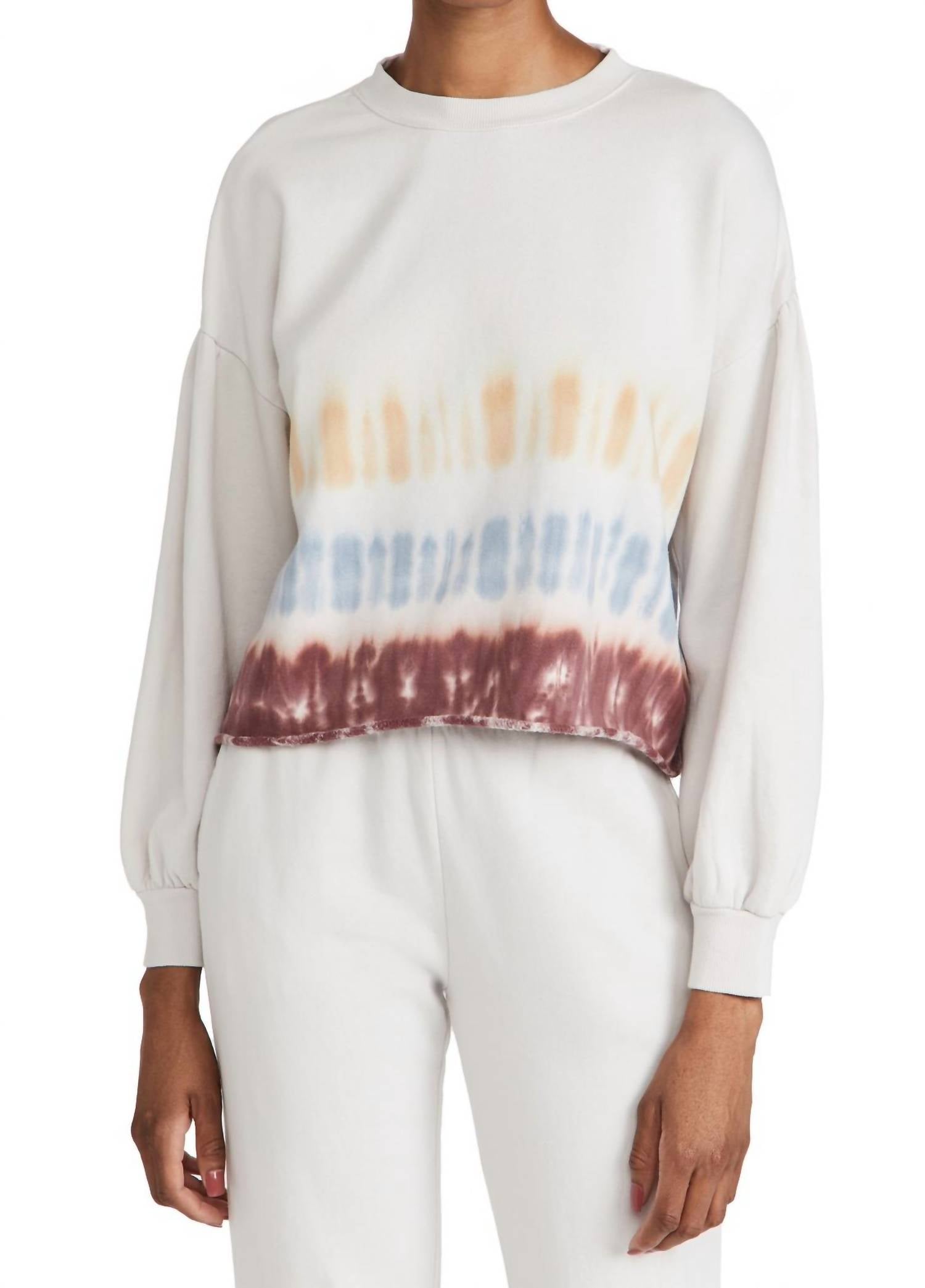 Z Supply - Temptest Stripe Tie Dye Sweatshirt