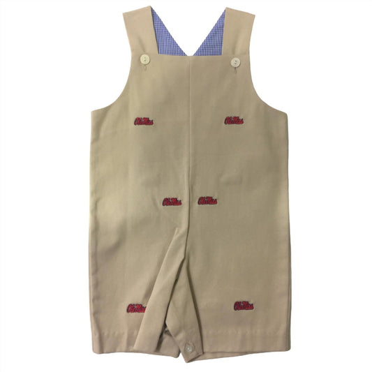 Vive La Fete - Boys' Ole Miss Collegiate Hand Embroidered Jon Jon