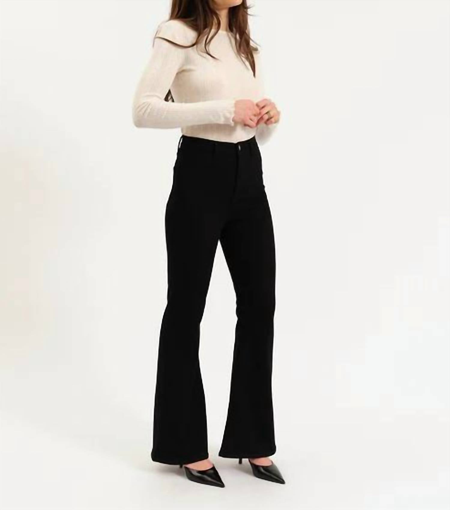 DAZE Sunset Flare High Rise Flare Jeans in after party - women's jeans - view 4