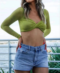 Disco Avenue - Infinity Crop Top