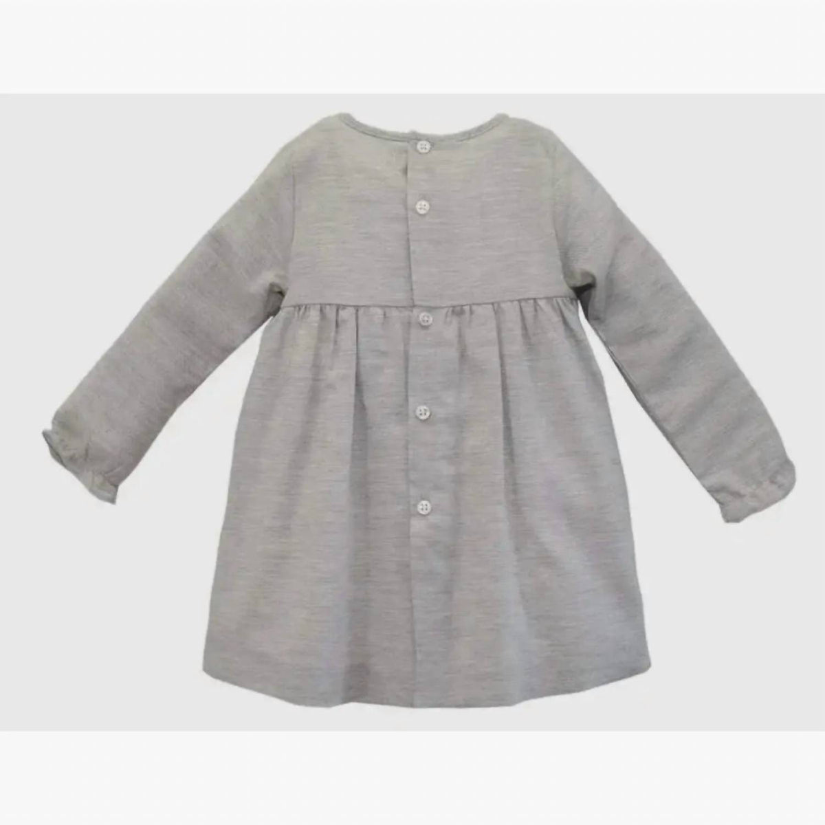 Phlona - Girl's Smocked Long-Sleeve Dress