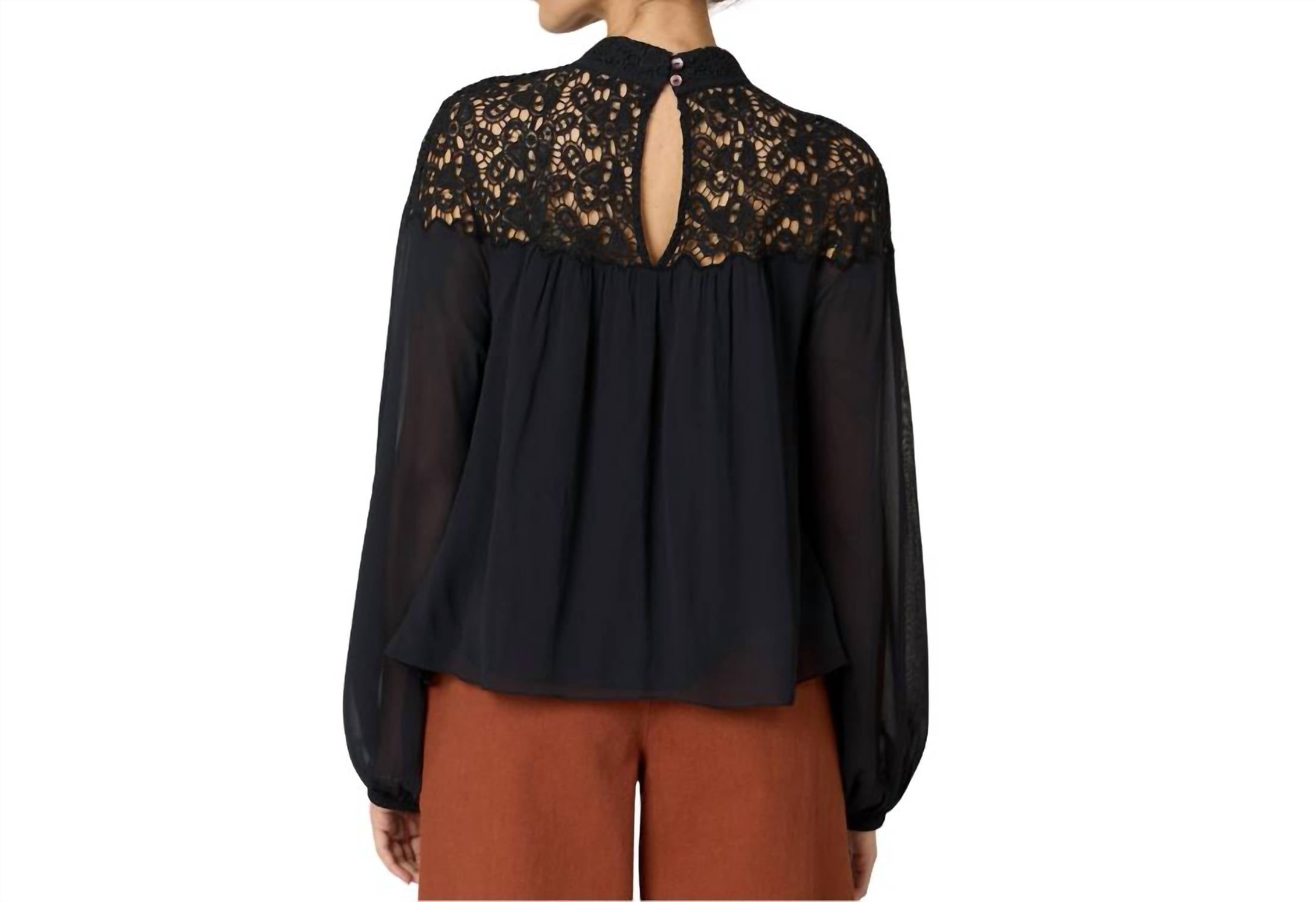 Cleobella - Eloise Lace Long Sleeve Blouse