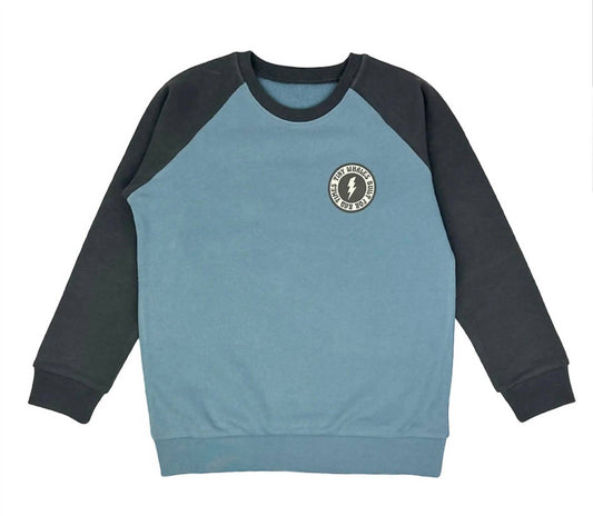 Tiny Whales - Boys Lakeside Long Sleeve Sweatshirt