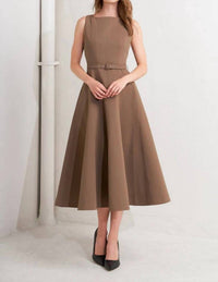 Flying Tomato - Sleeveless Midi Dress