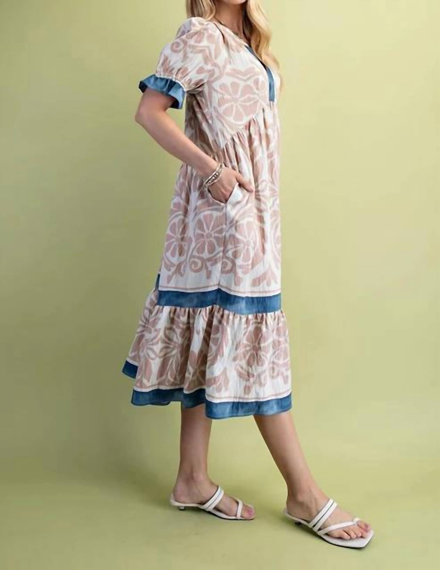 Gigio - Floral Midi Dress