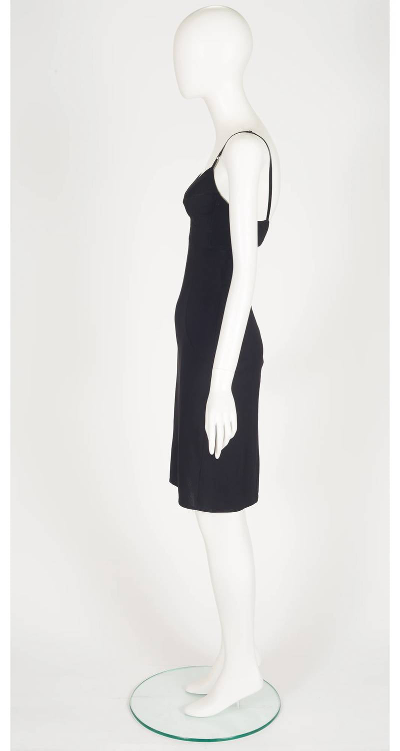 Dolce & Gabbana - Women's Vintage Bustier Back Strap Mini Dress