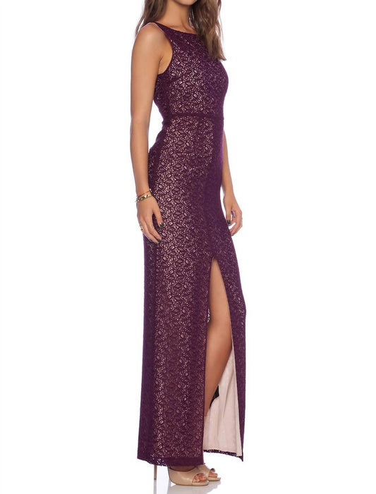 Alice + Olivia - Gemma Lace Long Mermaid Dress