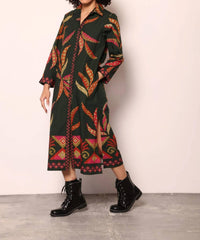 Maude Vivante - Forest Stitch Eliza Midi Dress
