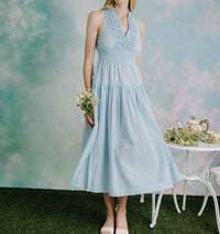 Love The Label - V-neck Long Dress